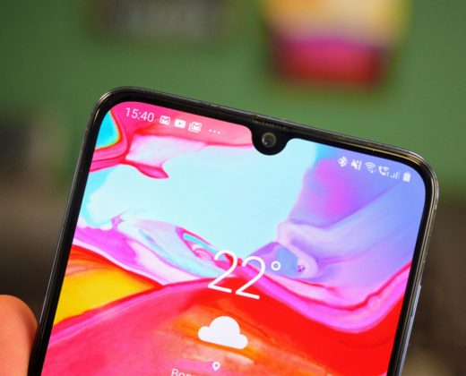 galaxy a70 display