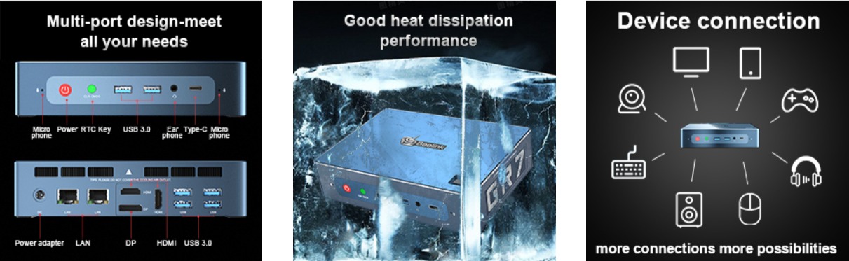 Stable heat dissipation design